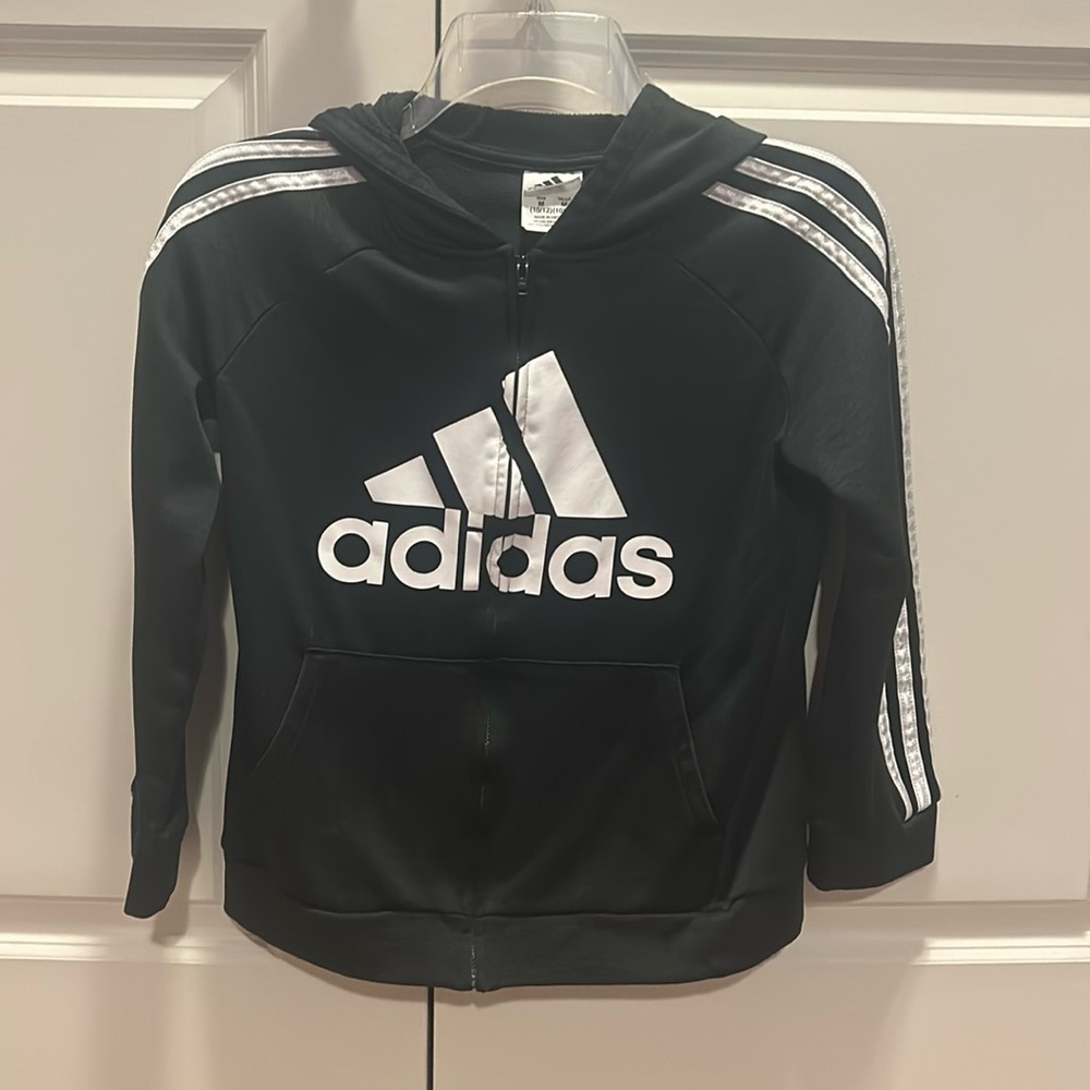Adidas Full Zip Hooded Sweatshirt